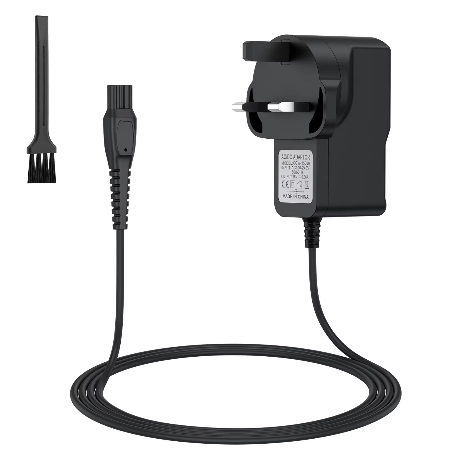 Cordon de chargeur de rasoir 15V UK EU US