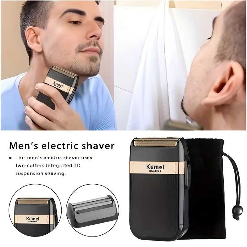 KEMEI rasoir électrique pour hommes
