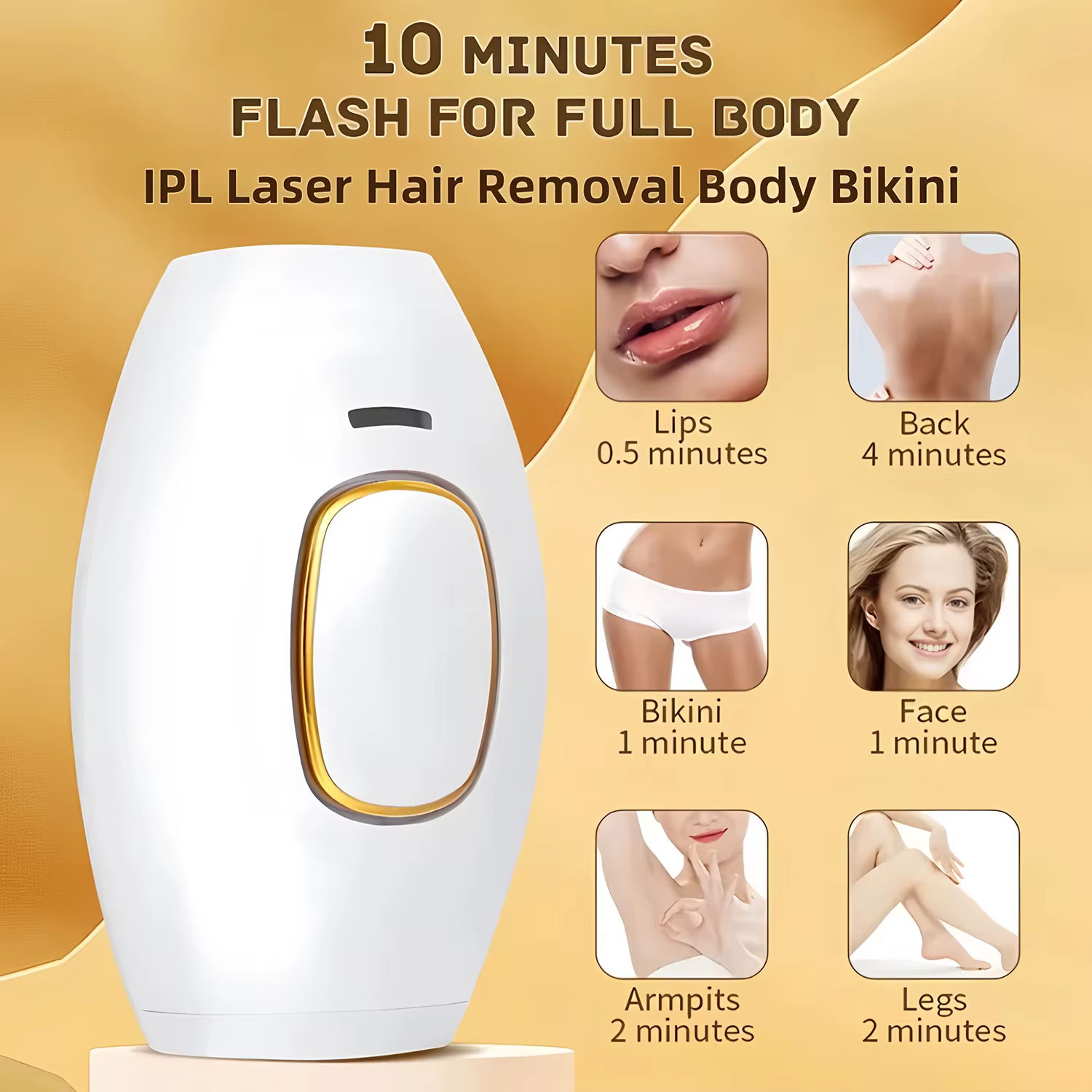 Nouvel Épilateur Laser IPL Permanent