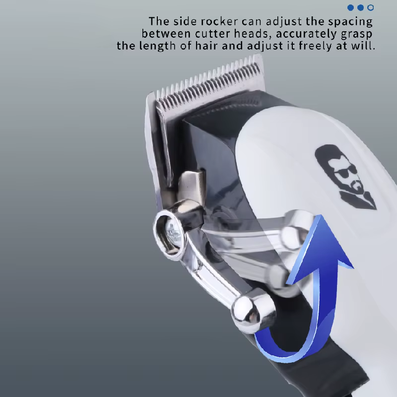 Kemei Mini puissant sans fil tondeuse à cheveux électrique professionnel barbier