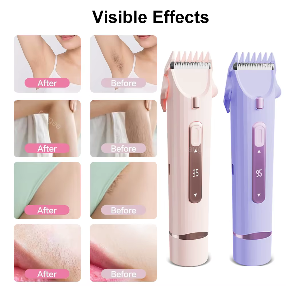 Tondeuse pour femmes 2 en 1