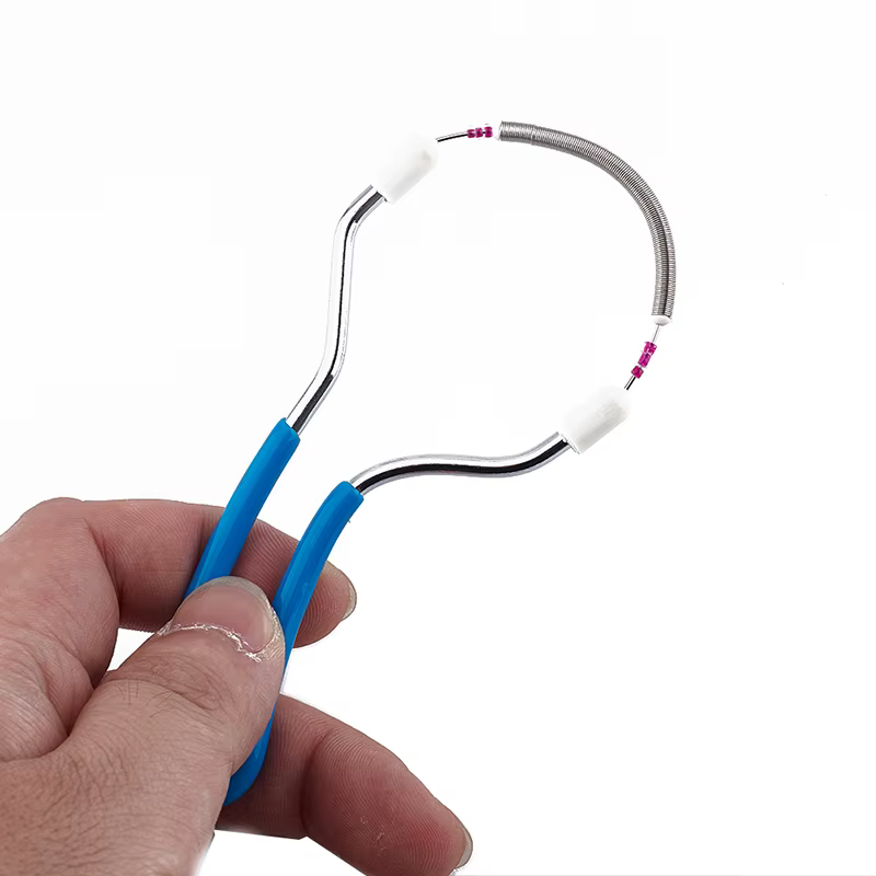 Épilateur facial manuel à ressort sûr et efficace pour l'épilation – Vente en gros (1 pièce)
