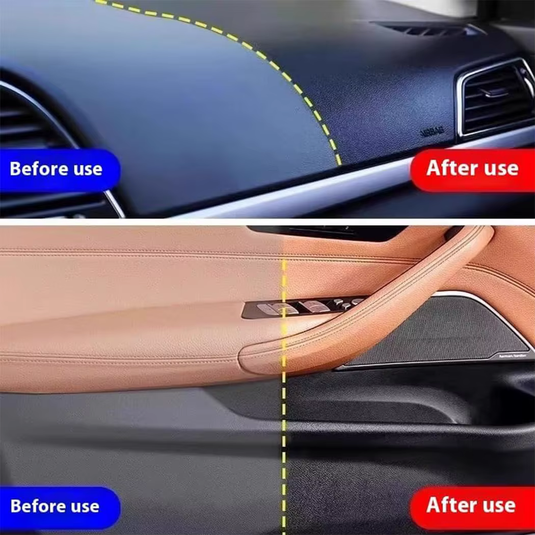 Crème de nettoyage du cuir de voiture, huile d'entretien des sièges, restauration du cuir, huile de vison, crème, canapé en cuir, polissage intérieur de voiture