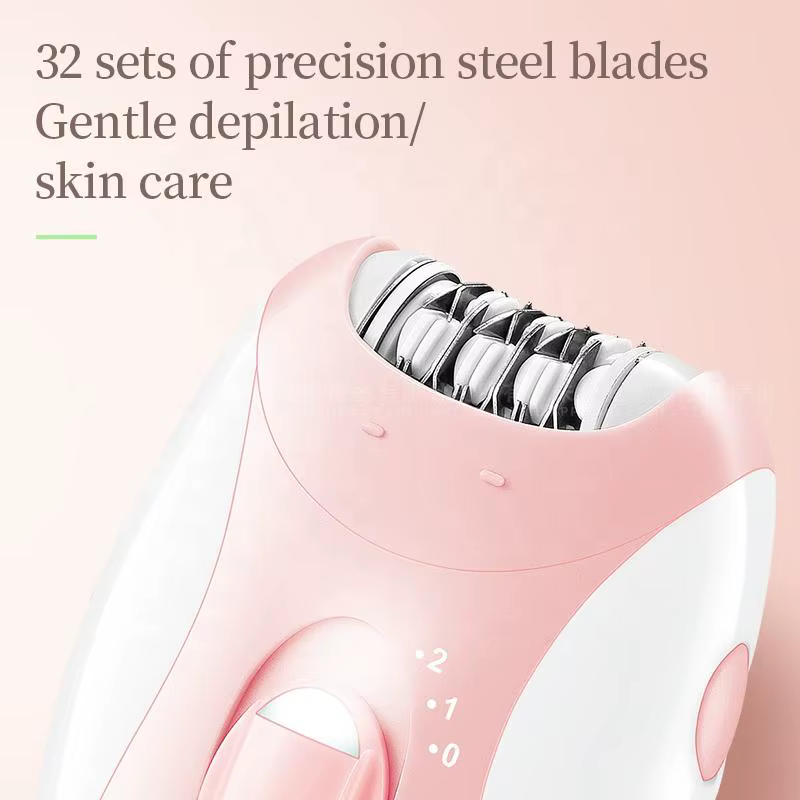 Kemei-Épilateur électrique indolore pour femme