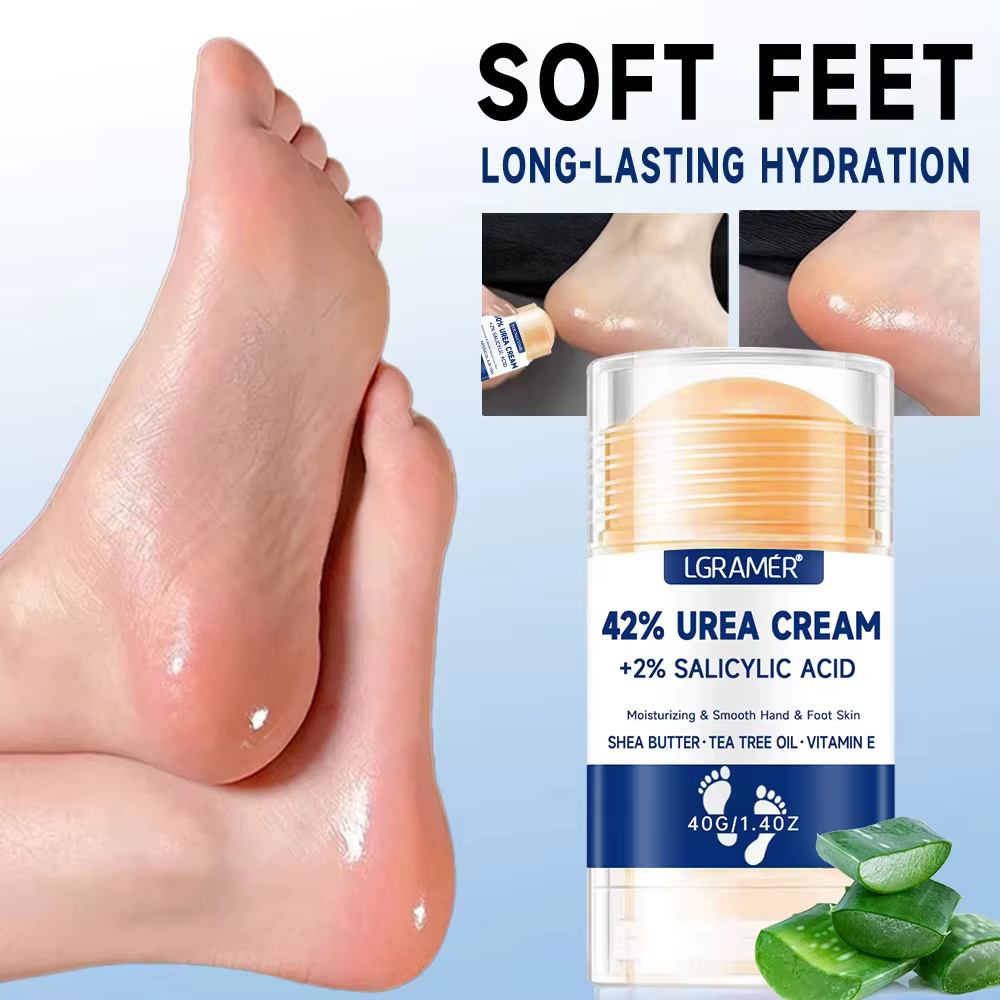 Crème pour les pieds à 42% d'urée + 2% d'acide salicylique