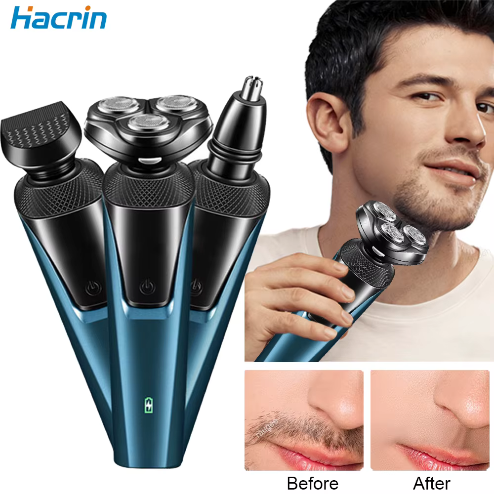 Rasoir électrique pour hommes 3 en 1