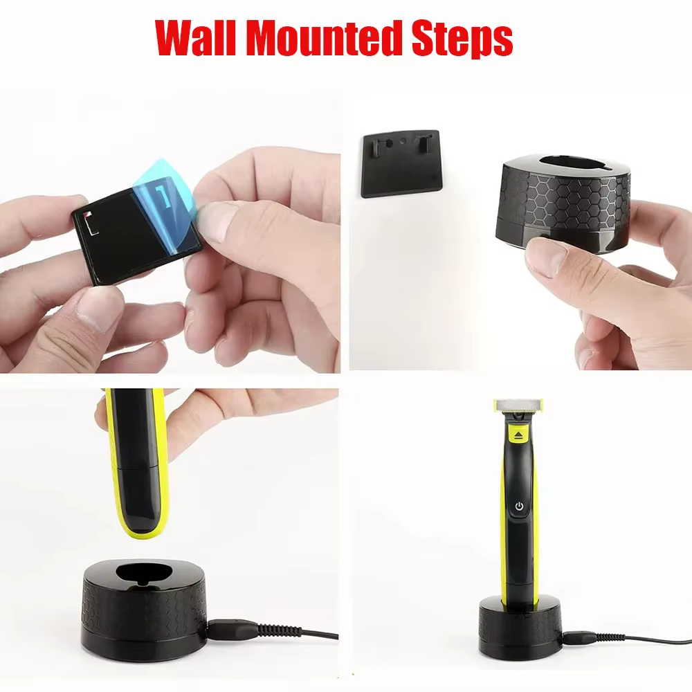 Support de chargeur de Base de charge mural pour rasoir électrique hybride Philips One Blade QP2520 QP2530 QP2620 QP2630