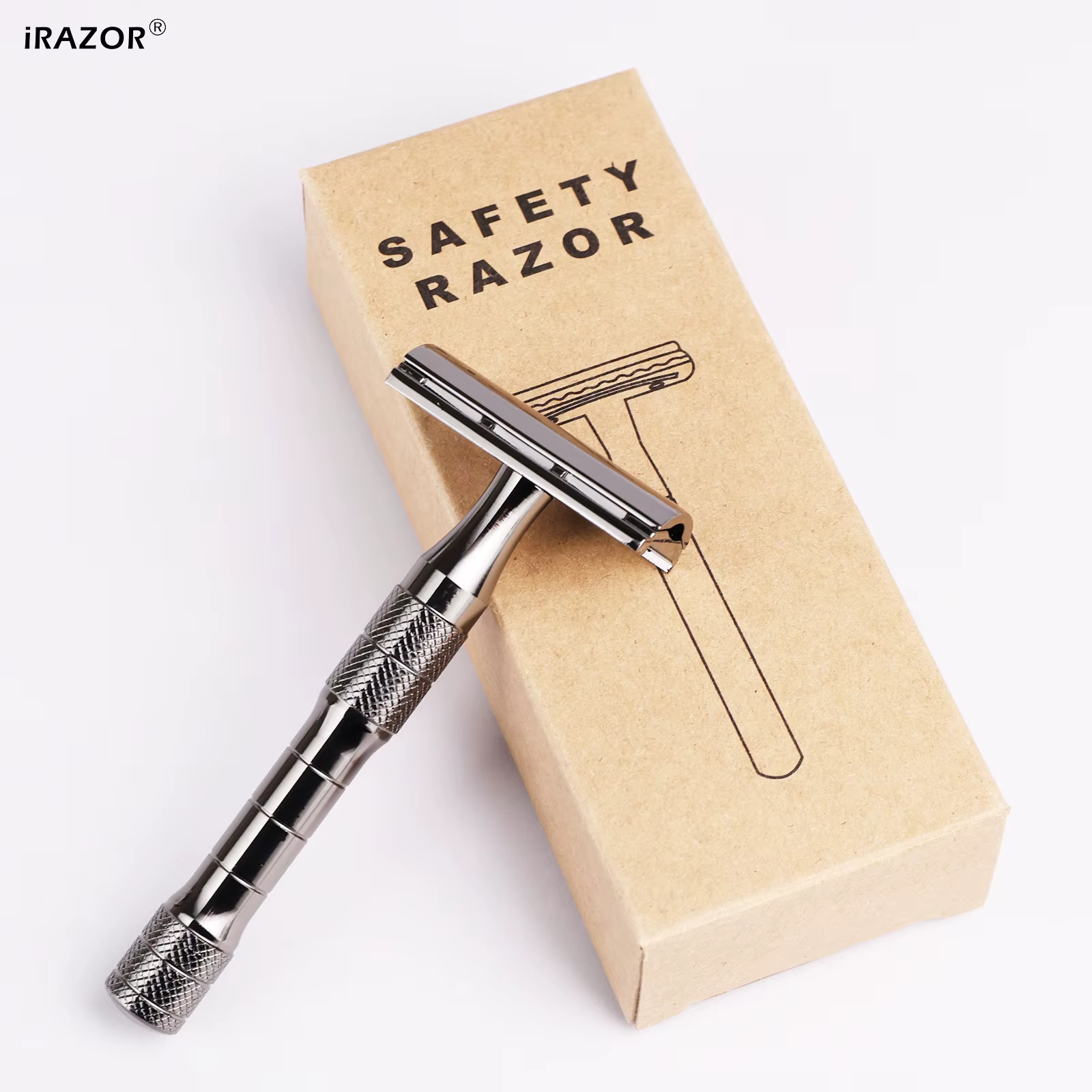 Rasoir de sécurité classique à double tranchant iRAZOR