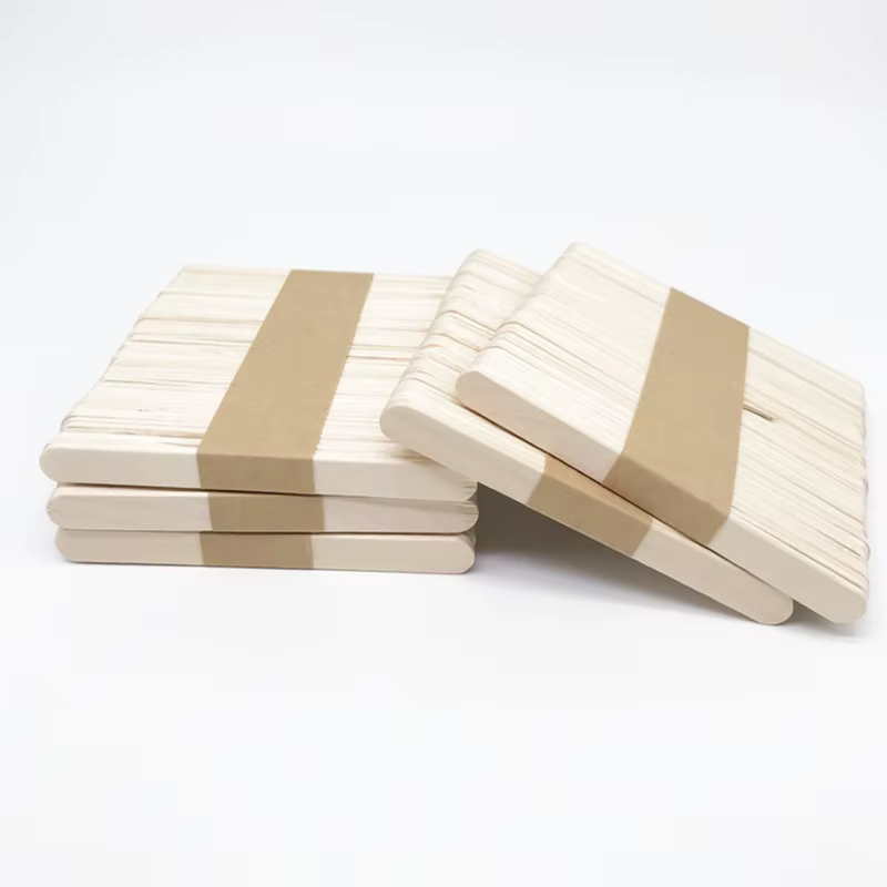 Spatule en bois pour épilation du corps pour femme