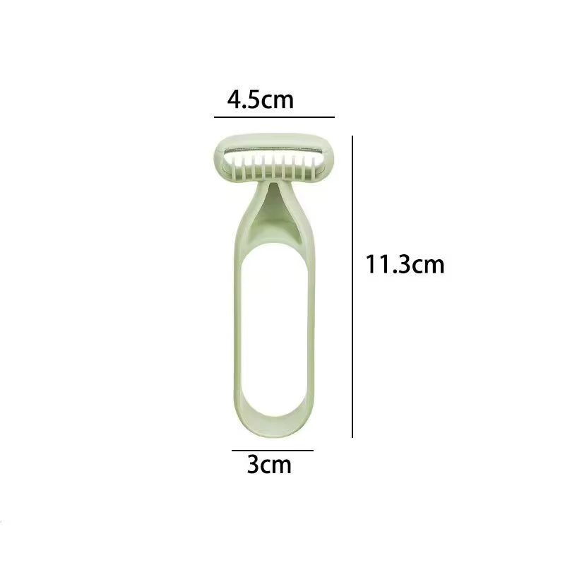Rasoir non sensoriel pour les poils des aisselles, lame macro, rasage doux, éliminateur de poils, tondeuse pour les jambes et les aisselles pour femmes