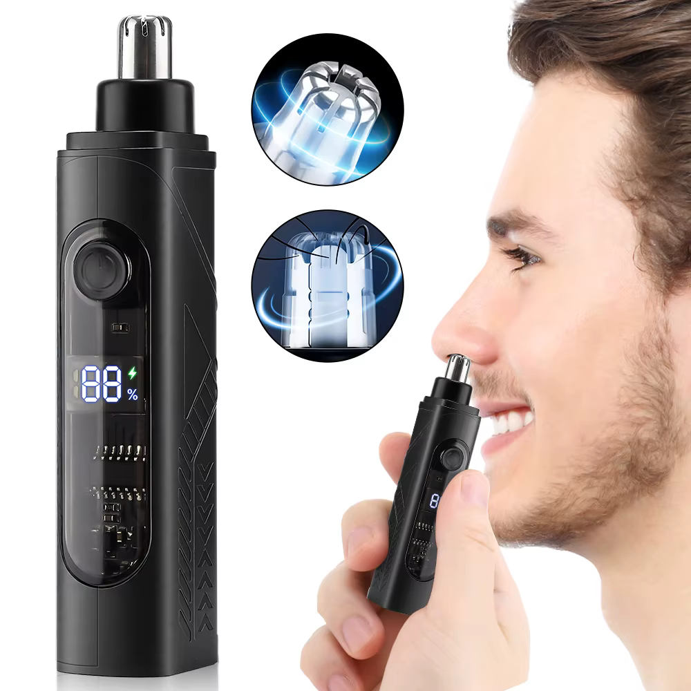 Tondeuse à poils de nez Rechargeable et épilateur du visage pour hommes rasoir