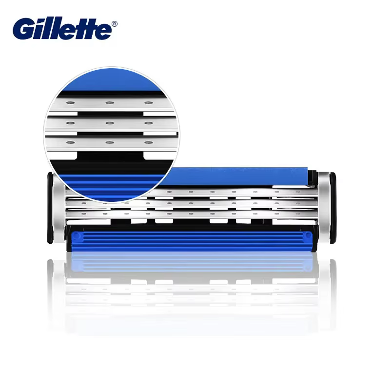 Gillette Sensor Excel rasage lames de rasoir recharges pour hommes Vector3 sécurité