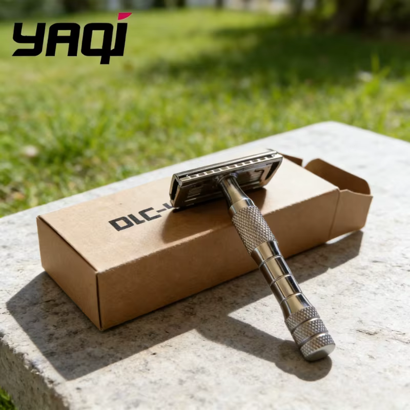 Vente Flash 2026 ! Rasoir de sécurité à double tranchant YAQI Orion Chrome Color pour rasage humide