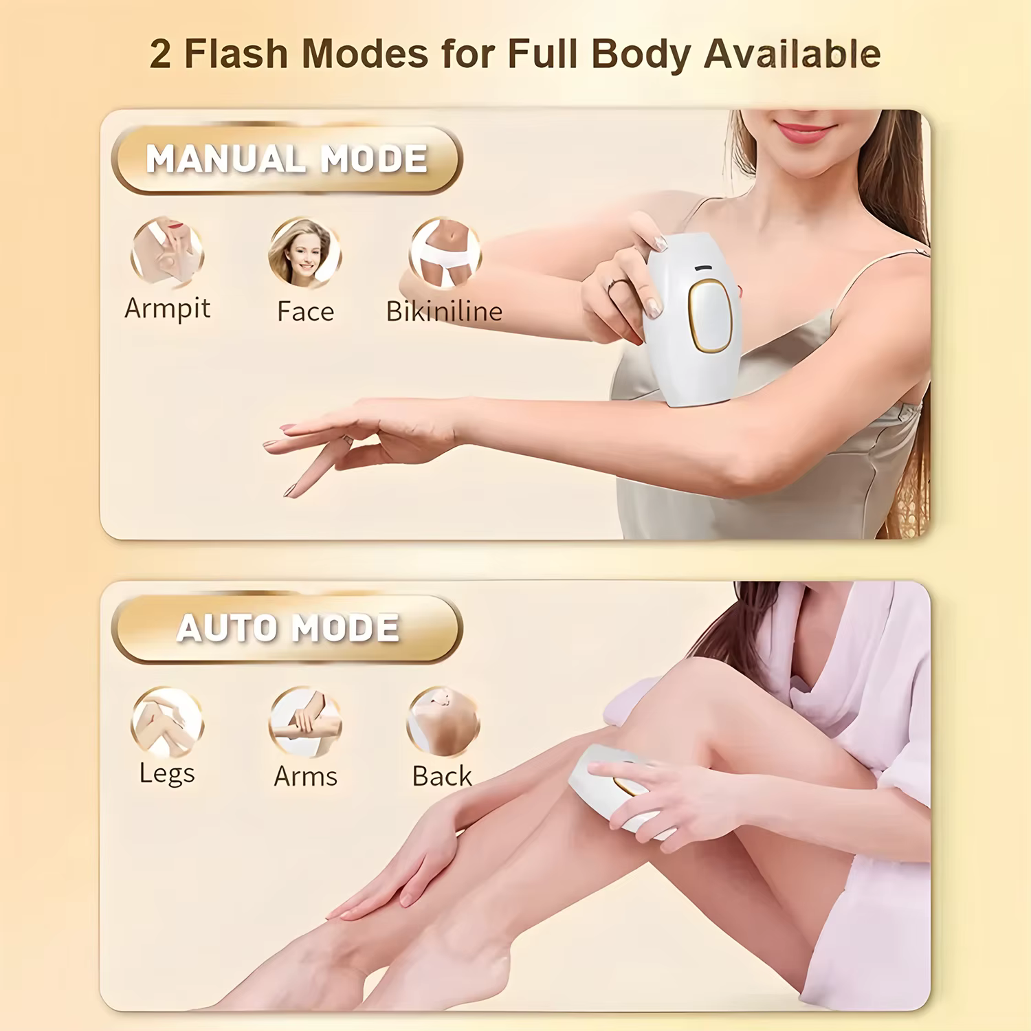 Épilateur laser IPL, épilateur rapide à flash