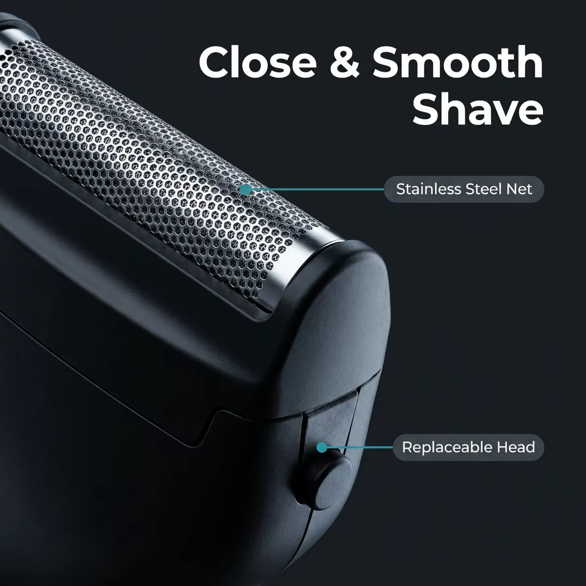 VGR rasoir homme rasoir électrique hommes rasoir electrique homme rasoir Rasoir électrique Portable Tondeuse double face Machine à raser Écran LED Tondeuse à barbe Verrouillage voyage Rasoir pour homm