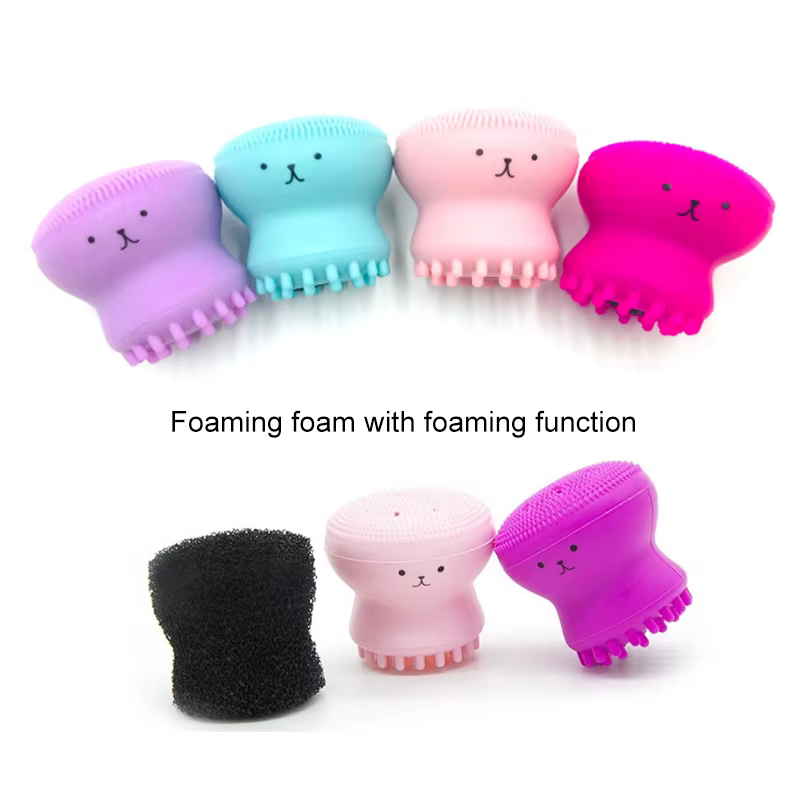 Brosse de nettoyage du visage en Silicone