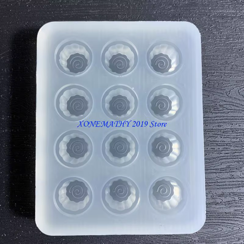F42F – moule remplissage en Silicone pour sable mouvant, pour fabrication bijoux, pendentifs, porte-clés
