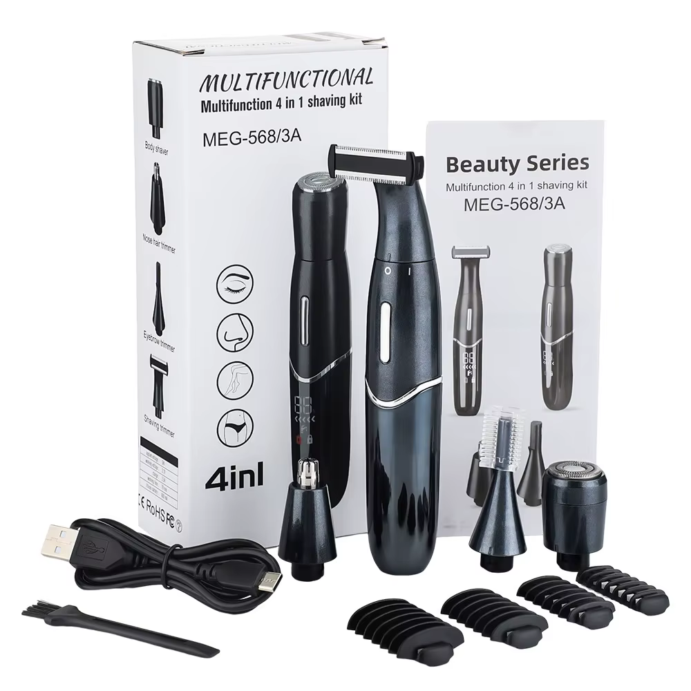 Zone intime coupe de cheveux rasoir de précision hommes ligne de Bikini boules