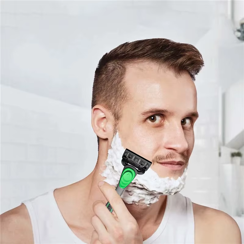Rasoir de sécurité à 7 lames, outil de rasage classique pour hommes