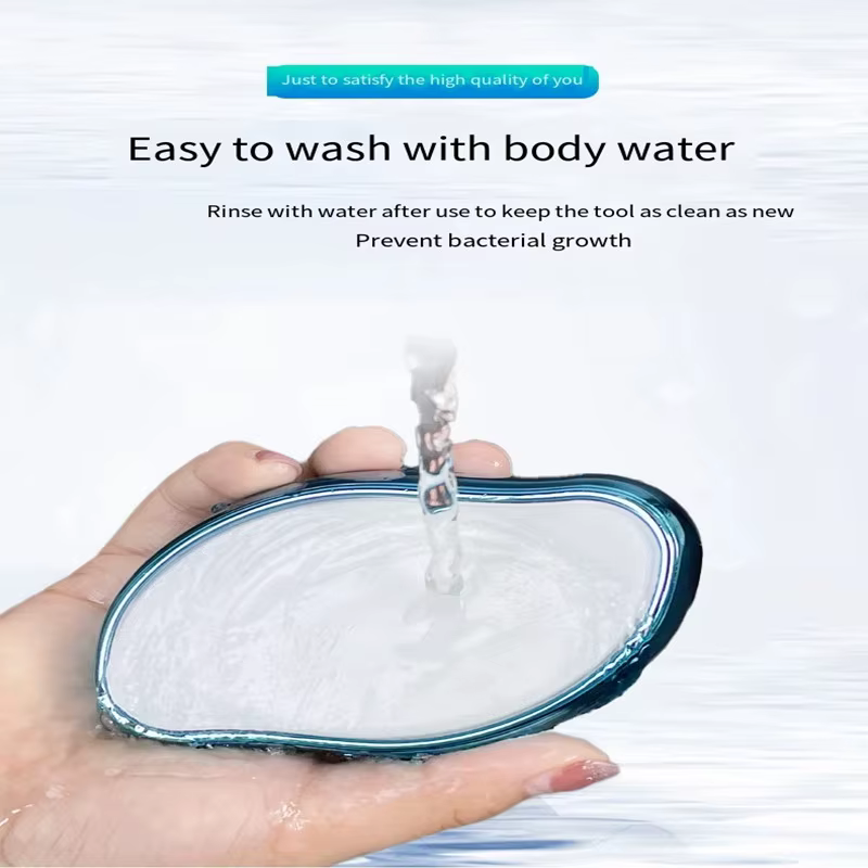 Épilateur physique en verre pour l'épilation, sans douleur, facile à nettoyer, réutilisable, outil de soin du corps
