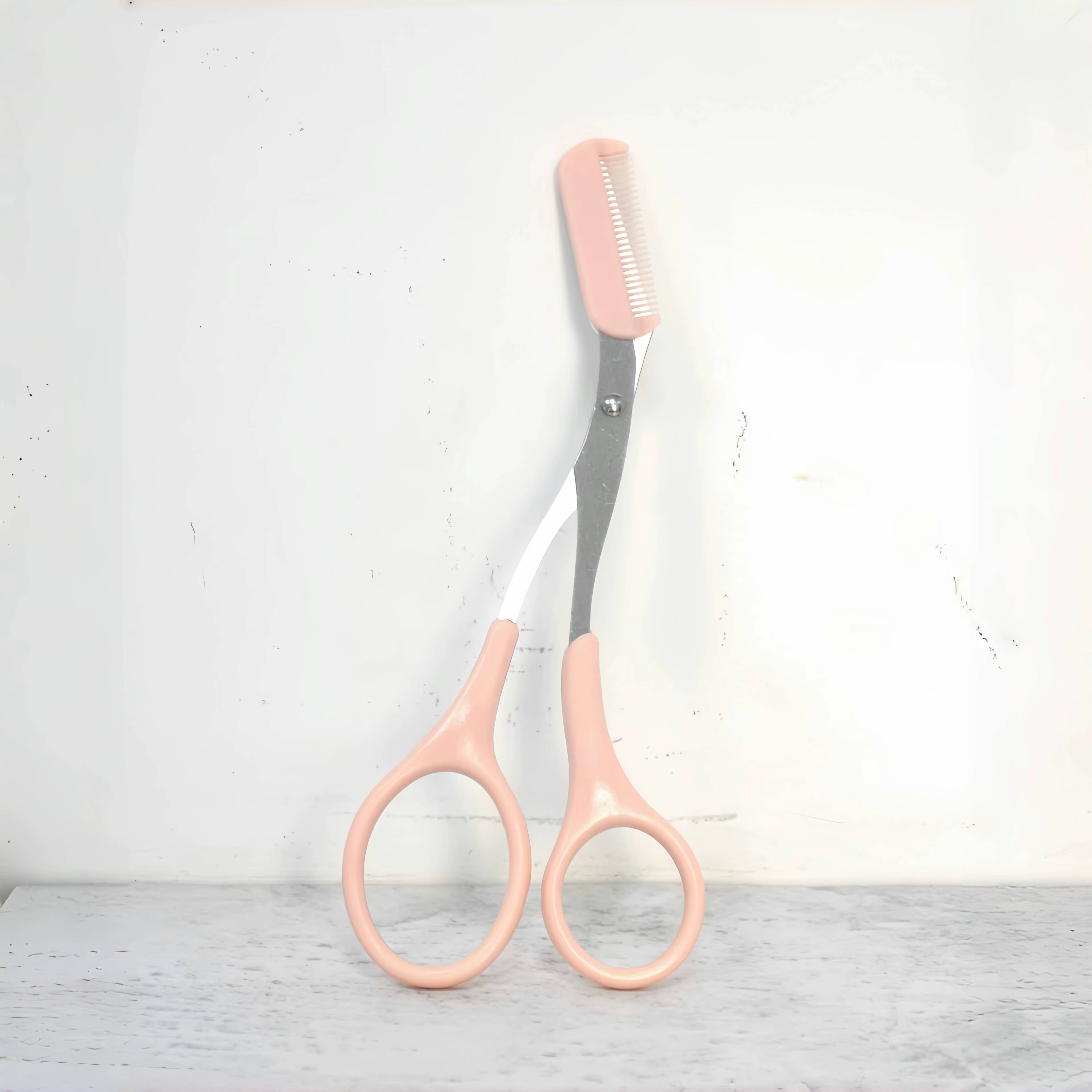 Ciseaux de rasoir à sourcils en acier inoxydable