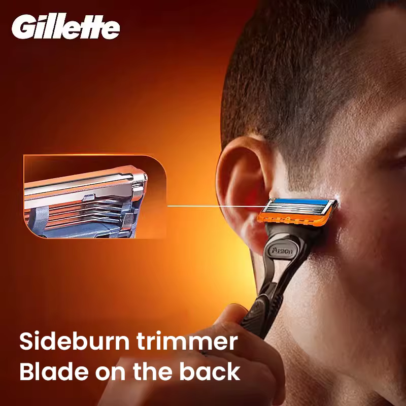 Gillette Razor Fusion 5 ProGlide rasoir avec 1 support magnétique 1 poignée 2/4/5 tête de rasoir de rechange Machine à raser manuelle de sécurité