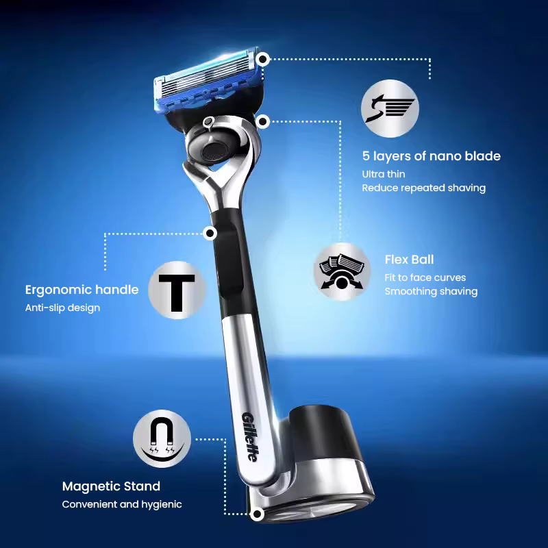 Gillette rasoir hommes Fusion 5 ProGlide Premiul Flex Ball