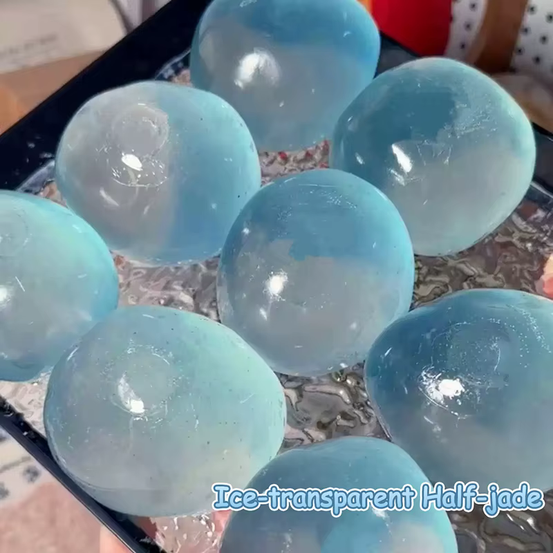 Balle anti-stress souple en chocolat croustillant DIY, à écraser et à presser, pour la relaxation sonore et le soulagement du stress, cadeaux AMR