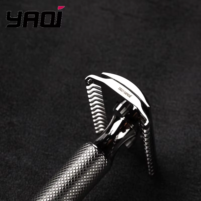 Yaqi BAENZIGER rasoir de sécurité en acier inoxydable pour hommes femmes