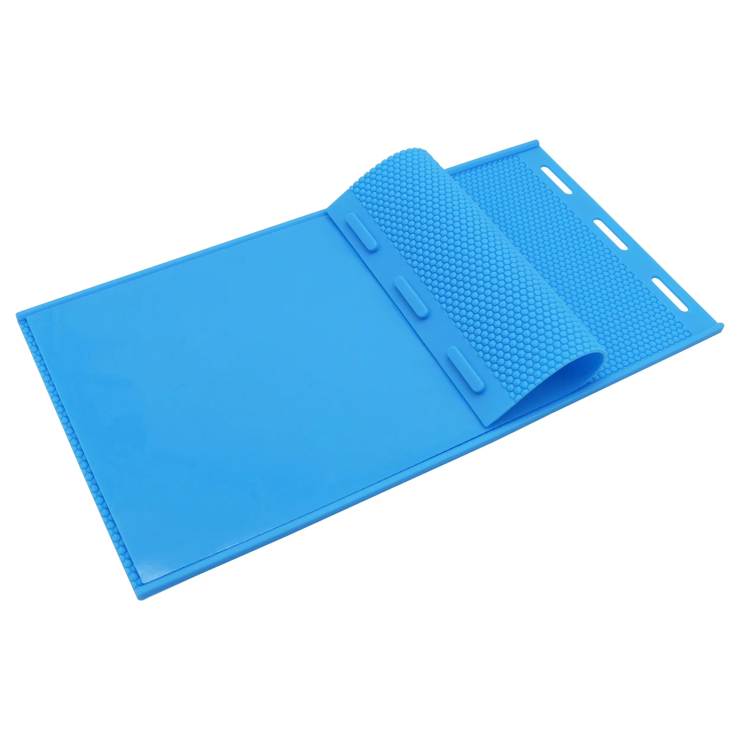 1 ensemble de cire d'abeille en Silicone pour Apiculture, moule en nid d'abeille, cire Flexible pour Machine, feuilles de fond de teint, presse, gaufreur, fabrication de Base de nid de cire