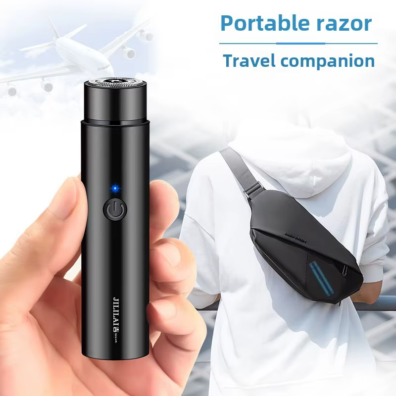 Rasoir électrique portable avec chargement USB pour homme
