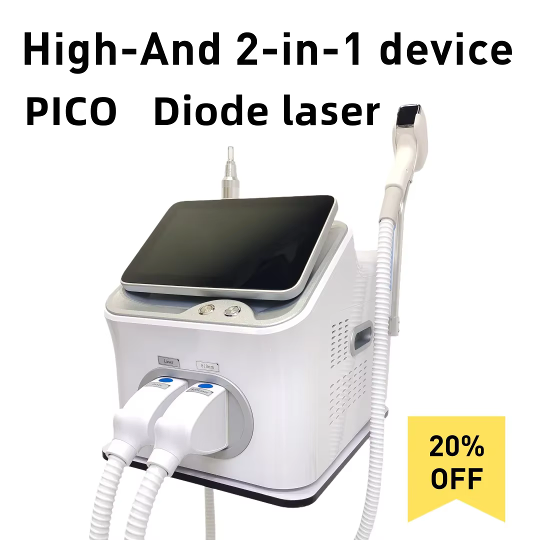 Nouvelle machine d'épilation au laser à diode 2 en 1