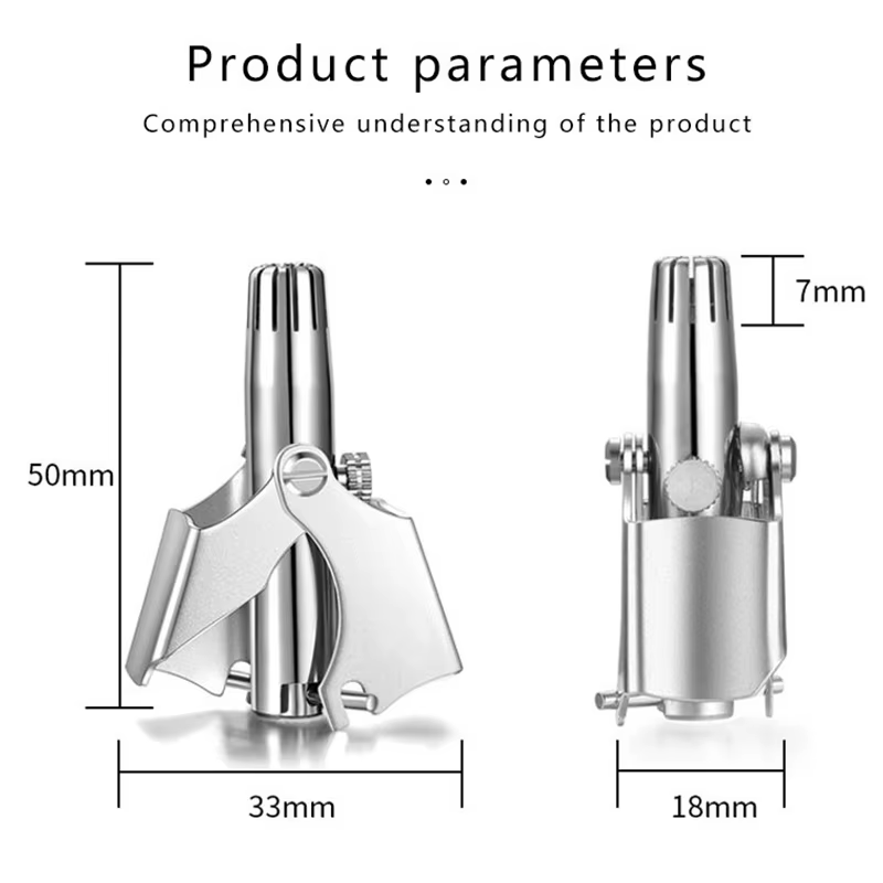 Tondeuse à poils de nez pour hommes et femmes