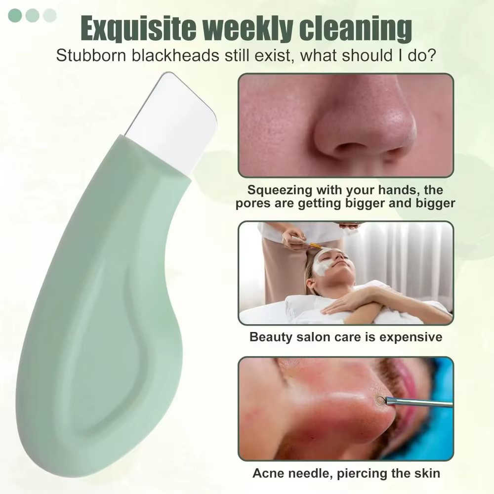 Spatule professionnelle pour nettoyer la peau
