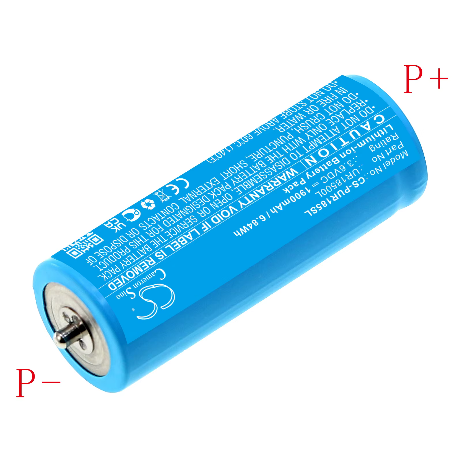 Batterie Li-ion pour Braun 3.6V 1900mAh Modèles compatibles : 720