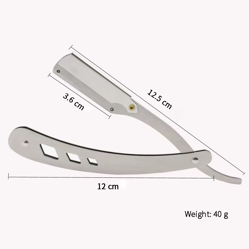 Couteau de rasage pliable pour hommes