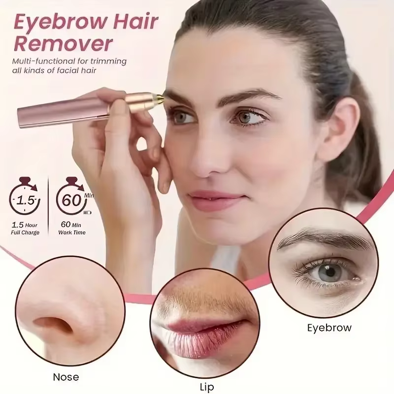 Tondeuse à sourcils électrique