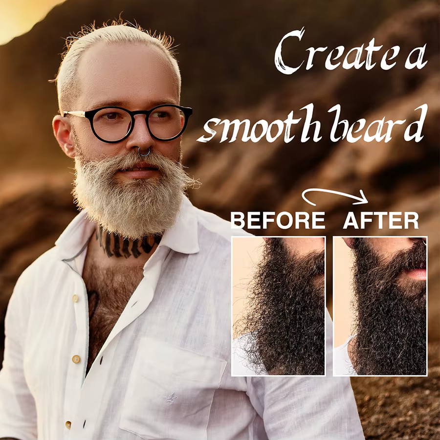 Crème hydratante nourrissante pour barbe