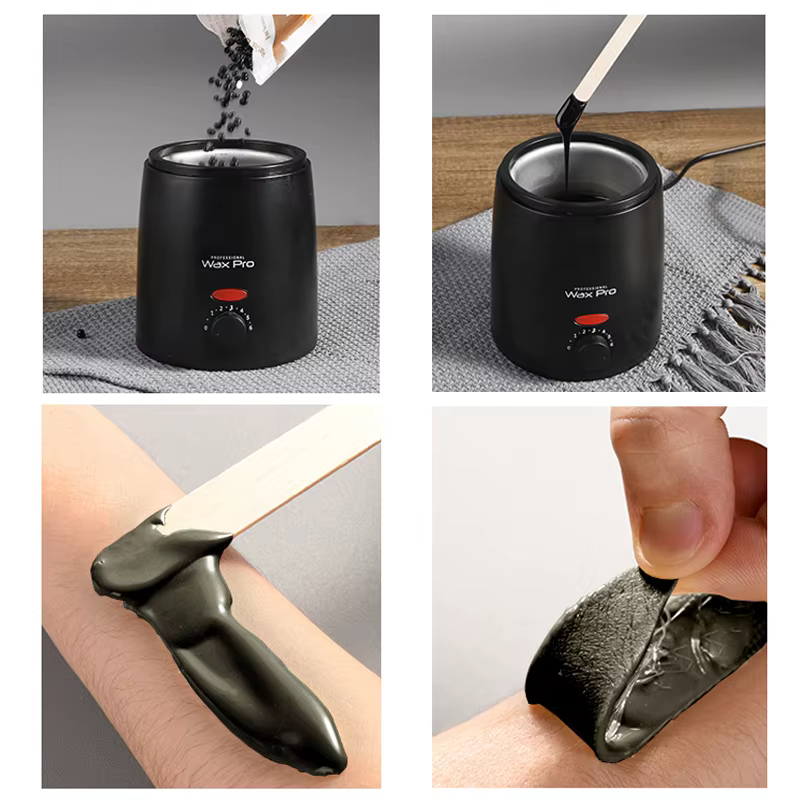 200ml Machine à cire chaude chauffe-cire électrique Pot de paraffine plus chaud épilation