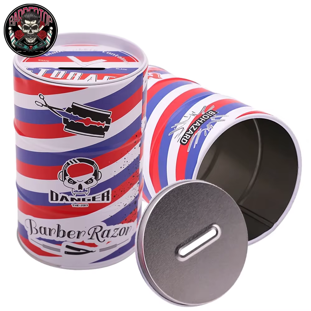Boîte distributrice de recyclage de lame de barbier