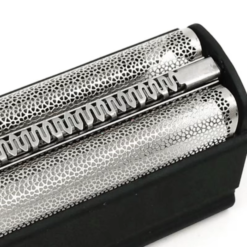 Écran de remplacement en aluminium et cadre pour rasoir BRAUN