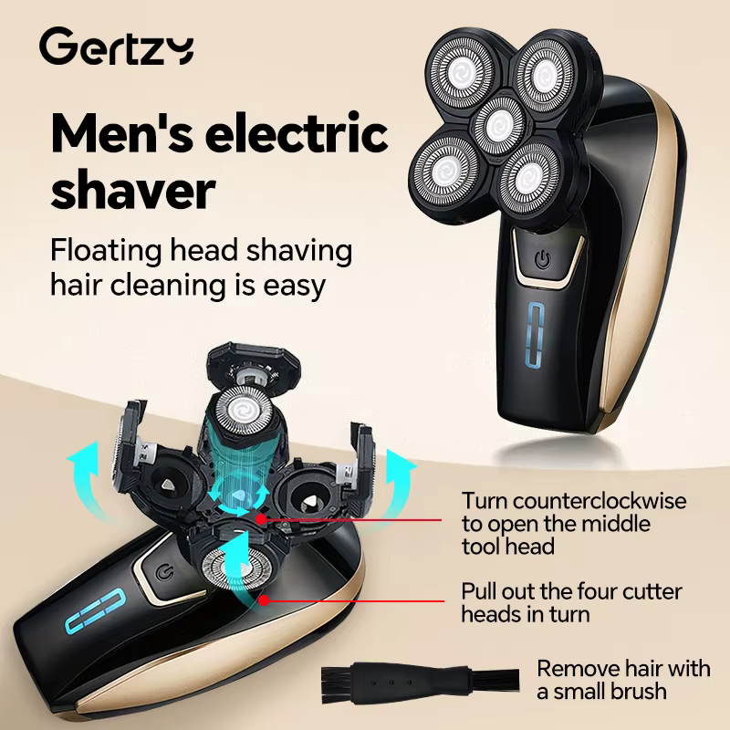 Tondeuse multifonctionnelle cinq en un pour hommes
