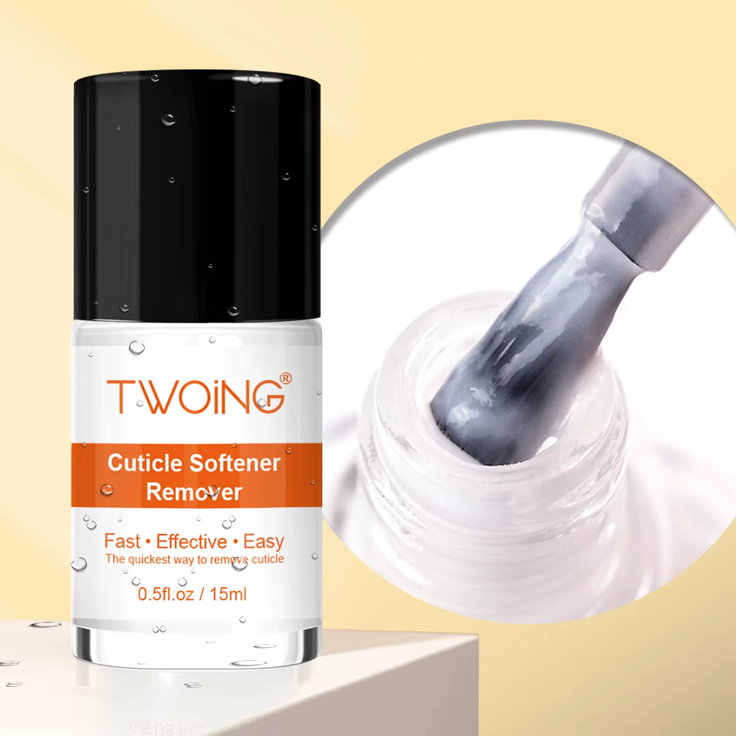 Crème pour enlever les cuticules, 15ml, soin des ongles, hydratant, adoucissant pour les peaux mortes des cuticules, pour manucures sèches, ongles cassants, cuticules sèches