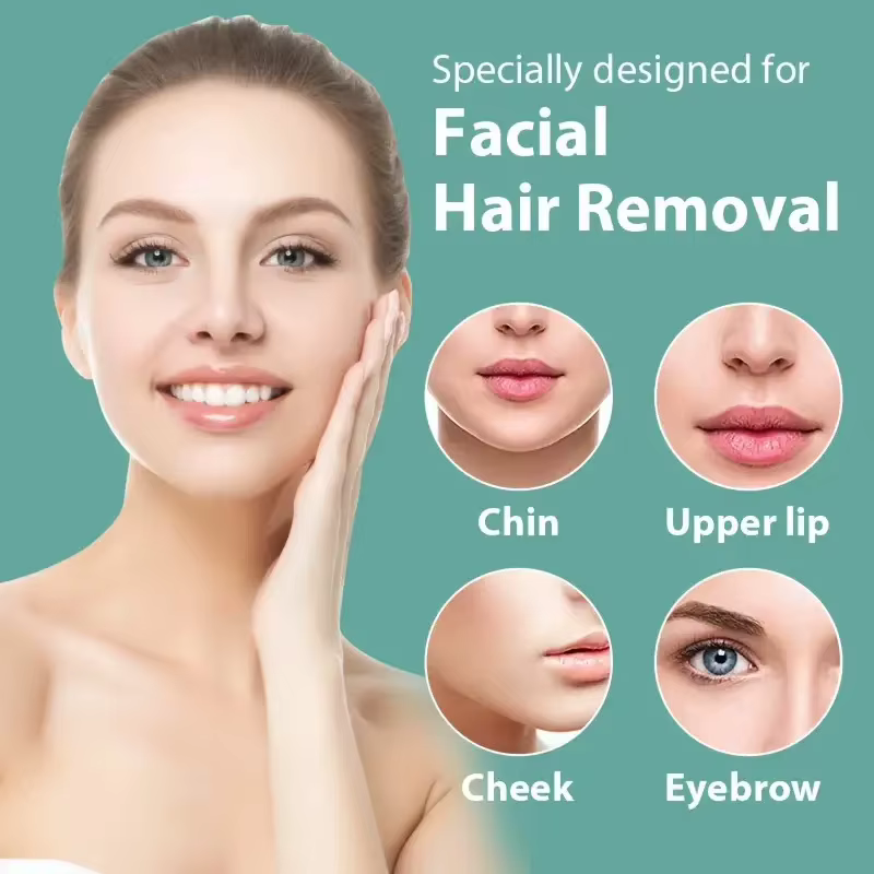 10 pièces bandes de cire pour le visage épilation