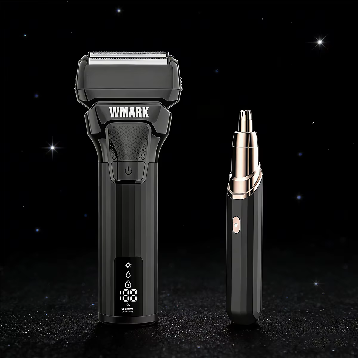 WMARK NG-7984KIT Kit de rasoir professionnel pour homme 9000 tr/min