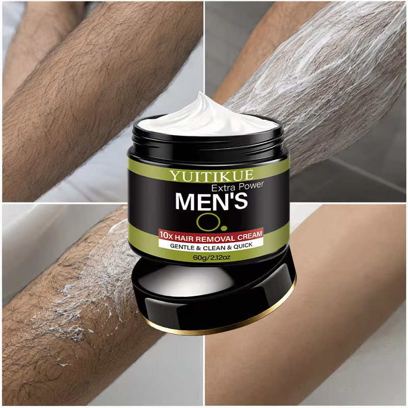 Crème dépilatoire douce 10X pour homme