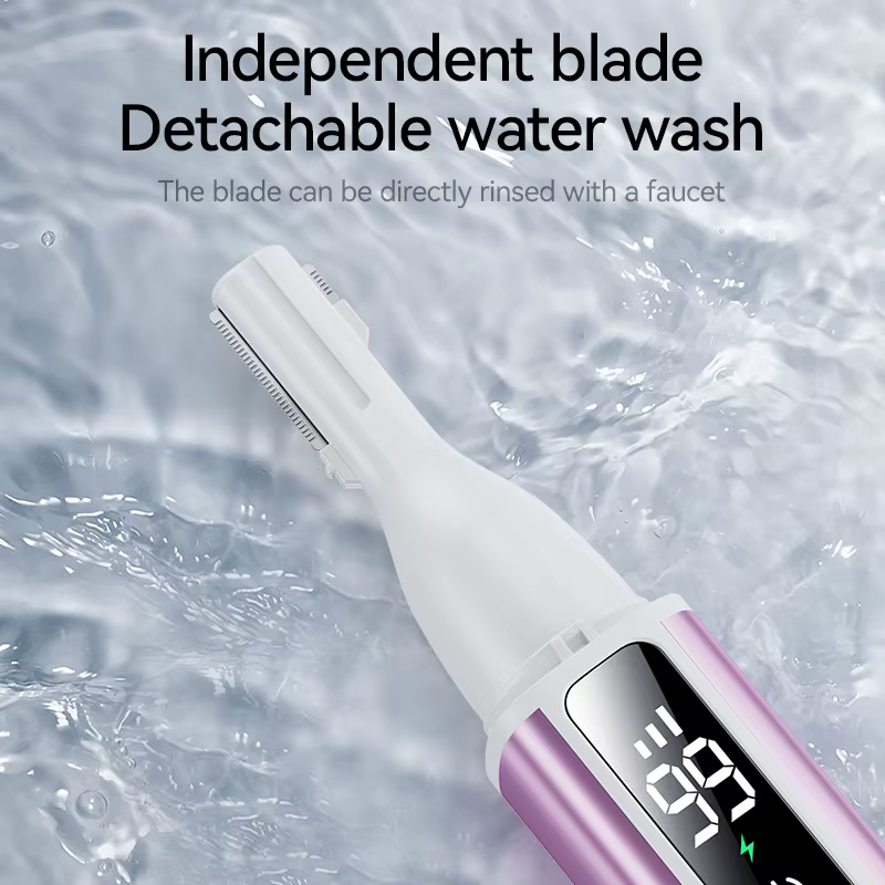 Tondeuse à sourcils électrique type-c charge visage rasoir