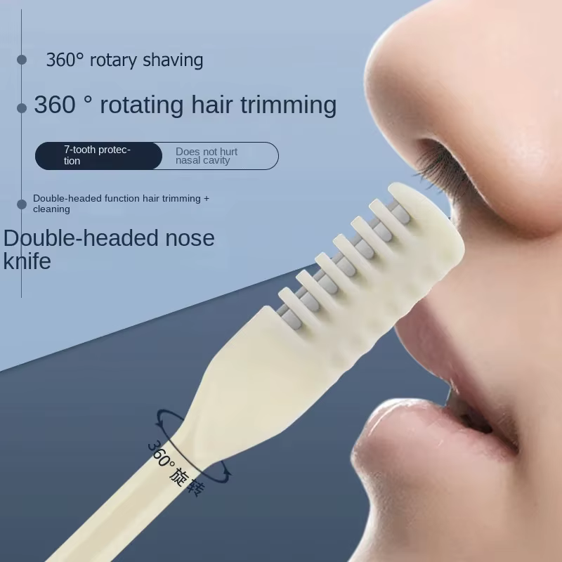 Tondeuse manuelle portable pour poils du nez