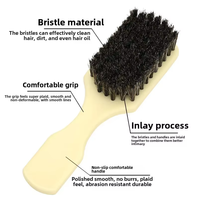 Barbier hommes poils de sanglier brosse à barbe Salon