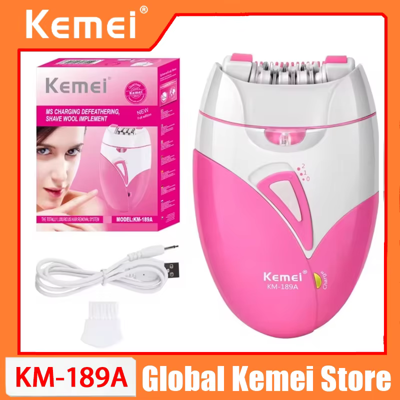 Épilateur électrique Kemei KM-189A pour femmes